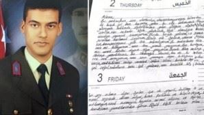 Gara şehidi astsubayın terör örgütünün elindeyken ailesine yazdığı mektup ortaya çıktı