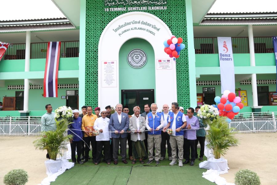 15 Temmuz Şehitleri İlköğretim Okulu Patani’de açıldı