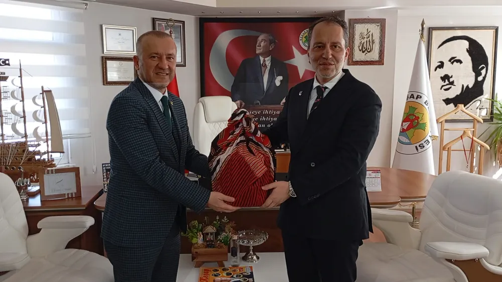 Yeniden Refah Partisi Genel Başkanı Dr. Fatih Erbakan’dan Başkan Emür
