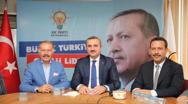 Ak Parti İstanbul İl Başkanı 'Bayram Şenocak' Bayrampaşa Teşkilatı'nı Ziyaret Etti