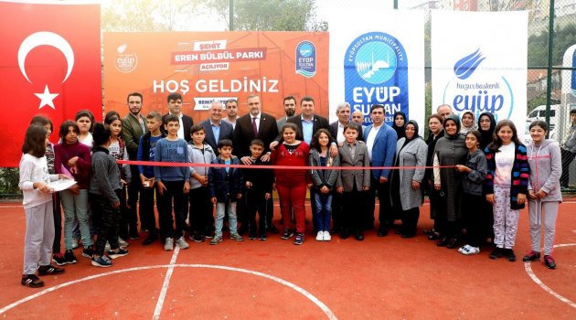 Şehit Eren Bülbül Parkı Eyüpsultan'da açıldı