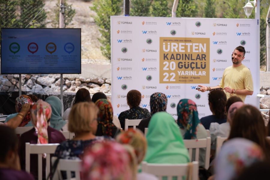 “ÜRETEN KADINLAR GÜÇLÜ YARINLAR” PROJESİ İKİNCİ EĞİTİM GÜNÜNÜ TAMAMLADI