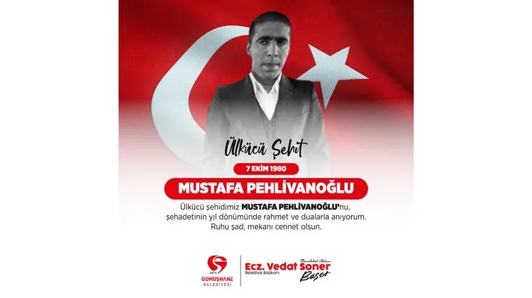 Gümüşhane Belediye Başkanı, Mustafa Pehlivanoğlu