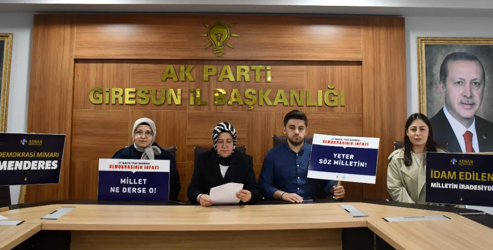 MAYIS 1960 DARBESİNE İLİŞKİN BASIN AÇIKLAMASI