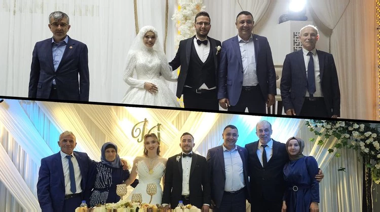 BAŞKANIMIZ, DÜĞÜN MERASİMLERİNE KATILDI