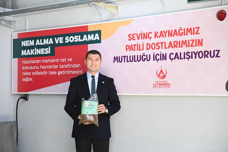 ALTINORDU BELEDİYESİ “SOKAK HAYVANLARI DOĞAL YAŞAM ALANI” KURUYOR