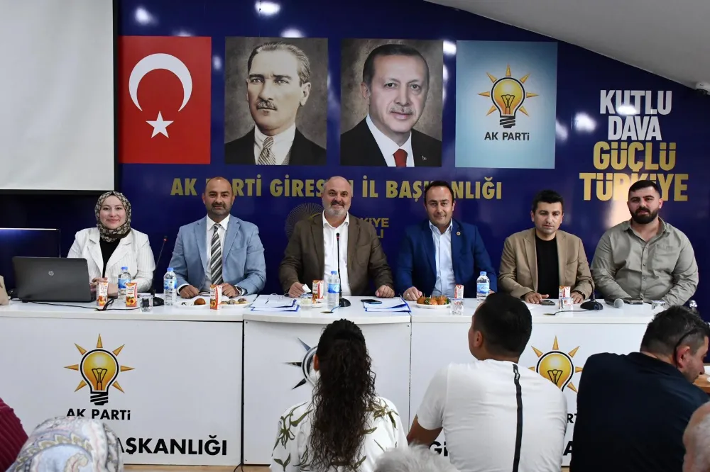 Ak Parti Giresun Merkez İlçe Danışma Toplantısında SALON DOLDU TAŞTI