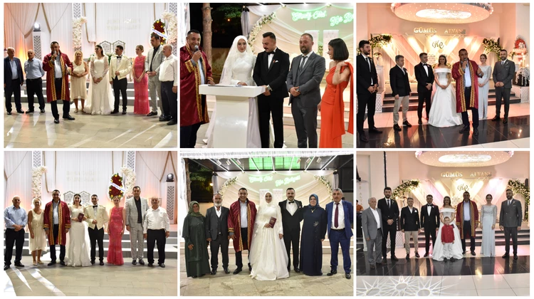 BAŞKANIMIZ, DÜĞÜN TÖRENLERİNE KATILARAK NİKAH KIYDI