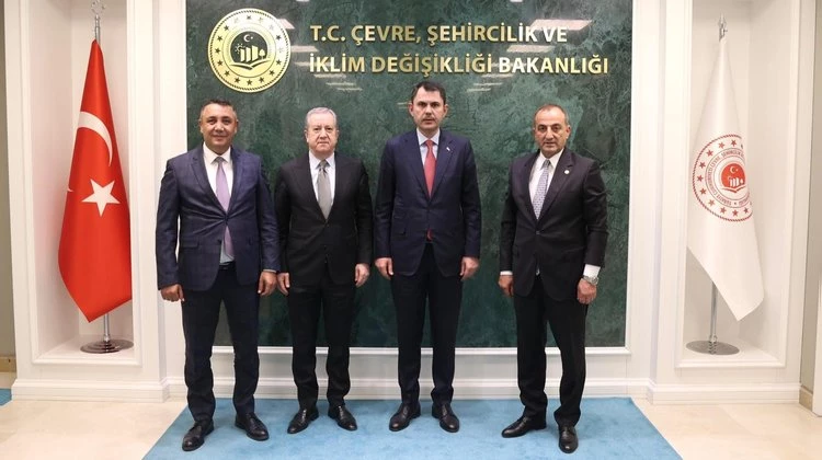 BAŞKANIMIZ, ÇEVRE, ŞEHİRCİLİK VE İKLİM DEĞİŞİKLİĞİ BAKANIMIZ SAYIN MURAT KURUM